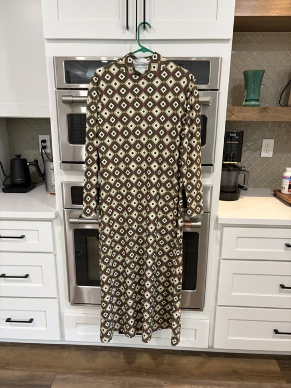 Smith & Quinn Geometric Pattern Maxi Dress